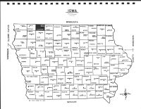Iowa State Map, Dickinson County 1992